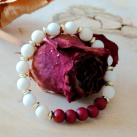 Elegantní náramek - lasturové perly