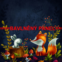 BAVLNĚNÝ  PANEL  15x20cm BSK-31