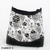 BLACK AND WHITE BAG * PARROT®