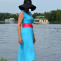 Maxišaty/Maxidress Turquoise