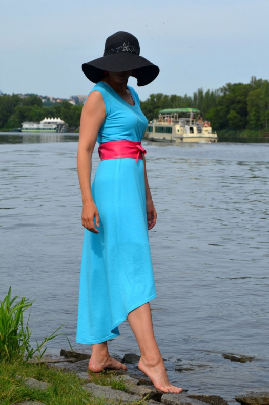 Maxišaty/Maxidress Turquoise