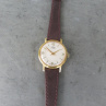 Dámské náramkové hodinky PRIM z roku 1967, zlacené