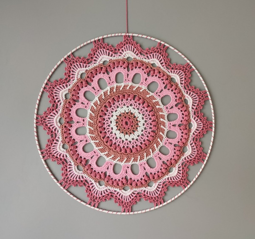 Mandala 3D průměr 41cm č.10