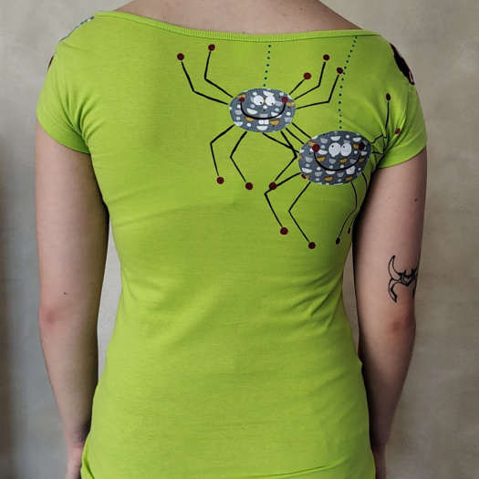 Dámské tričko pavoučí