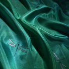 Vážky - zelený šál