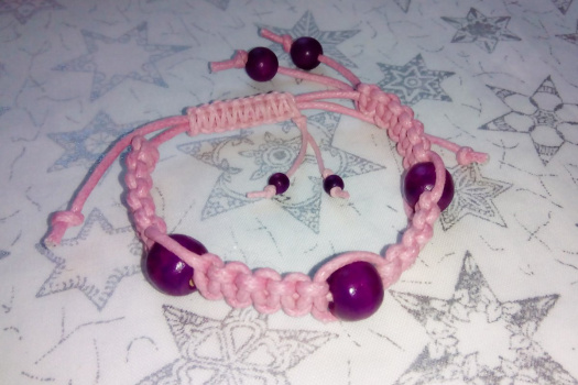 NÁRAMEK SHAMBALLA - PINK & PURPLE