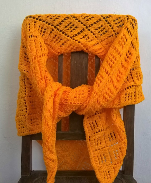 Pomerančový šátek