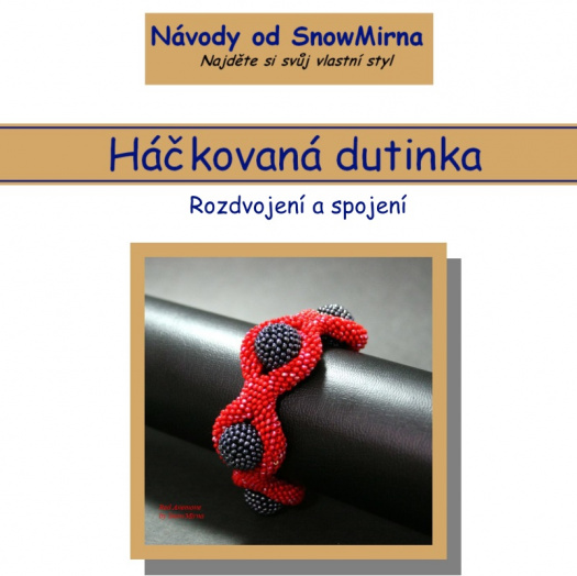 Návod - Rozdvojení a spojení háčkovaných dutinek