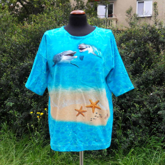 Delfíni - tričko-tunika