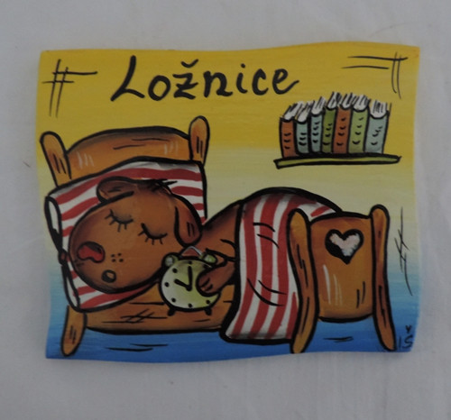 Cedulka na dveře-ložnice