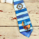 Malovaná kravata námořnická- SKKLADEM