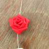 Perličkový náhrdelník s růží II.