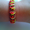 Gumičkový náramek Loom Bands