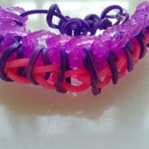 Gumičkový náramek Loom Bands