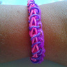 Gumičkový náramek Loom Bands