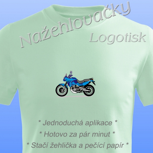 Nažehlovačka ENDURO modrá pro děti