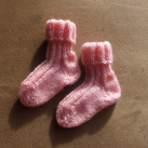 Růžové ponožtičky