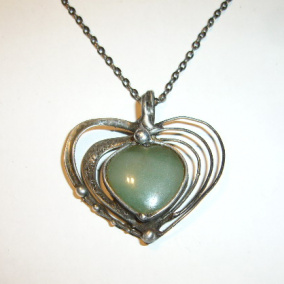 Srdce krále Oberona - náhrdelník s avanturínem