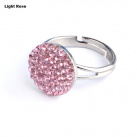 Luxusní prsten se Swarovski® crystals Kruh 12 Light Rose