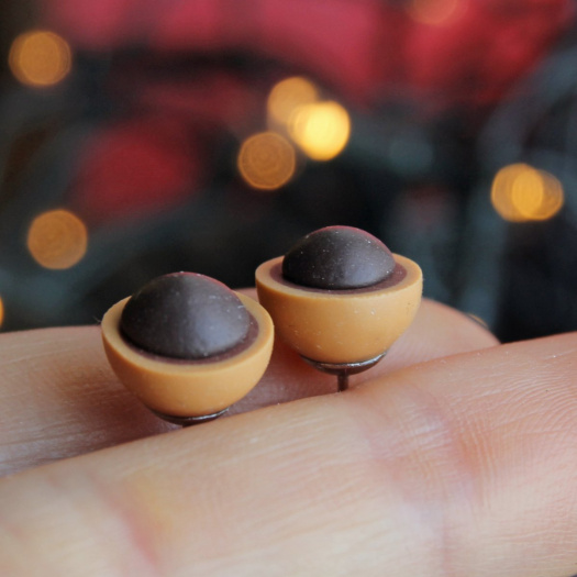 Toffifee pralinky (fimo pecky)